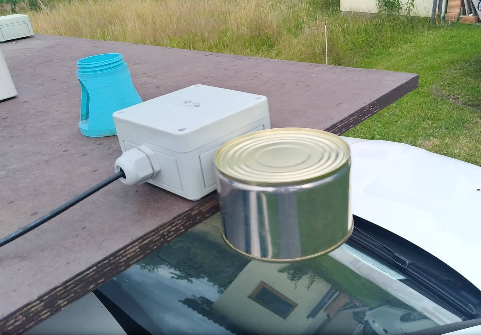 THUNDERMILL01 on a measuring car